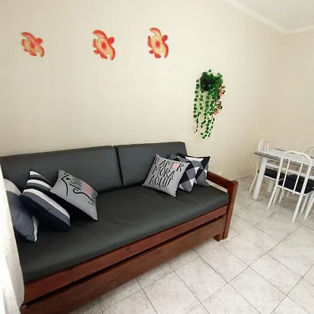 Apartamento Guaruja 5 Minutos Da Praia Do Canto Tortuga Com Wi-Fi Prox Ao Restaurante Rufino'S Exterior photo