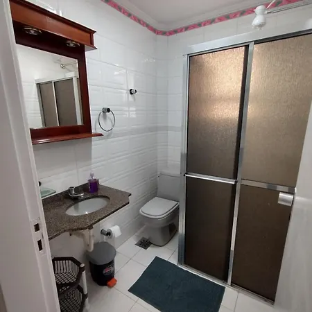 Apartamento Guaruja 5 Minutos Da Praia Do Canto Tortuga Com Wi-Fi Prox Ao Restaurante Rufino'S Exterior photo