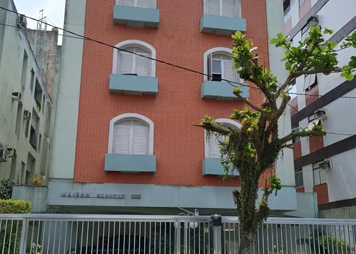 Apartamento Guaruja 5 Minutos Da Praia Do Canto Tortuga Com Wi-Fi Prox Ao Restaurante Rufino\'S