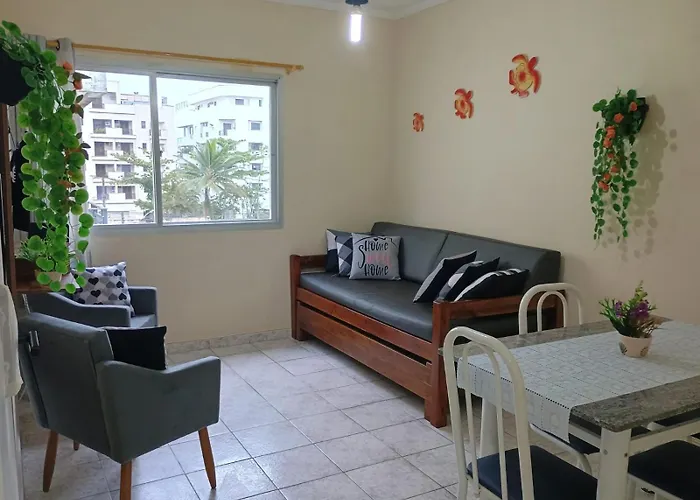 Apartamento Guaruja 5 Minutos Da Praia Do Canto Tortuga Com Wi-Fi Prox Ao Restaurante Rufino\'S